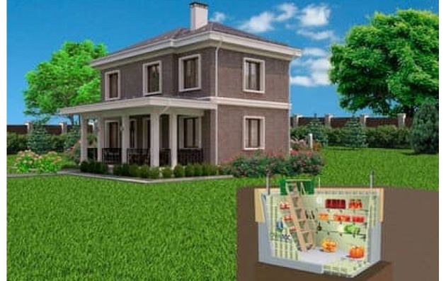 ГРИНЛОС Погреб 3000*2400*2400