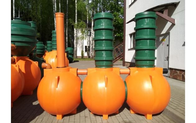 Cтанция биологической очистки Чистовод Аэро-4 Шар