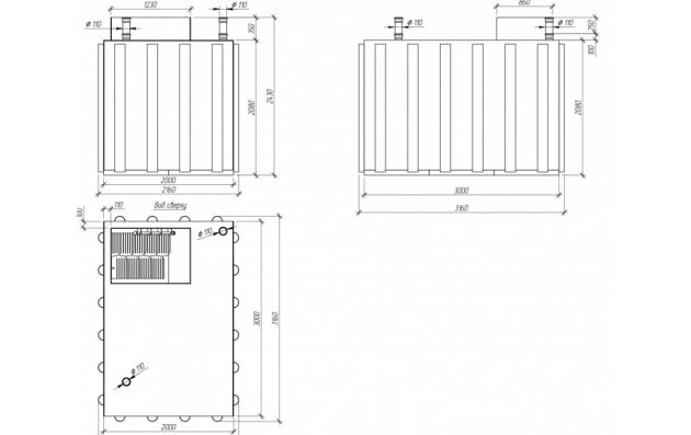 Пластиковый погреб Alta Pogreb 30