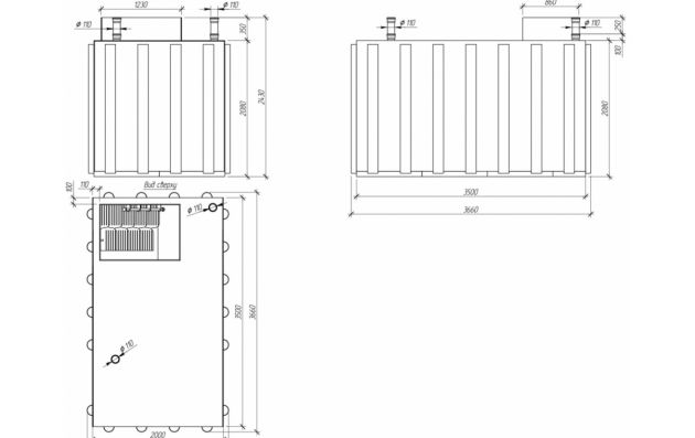 Пластиковый погреб Alta Pogreb 35