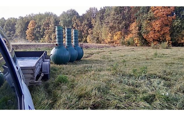 Cтанция биологической очистки Чистовод Аэро-10 Шар