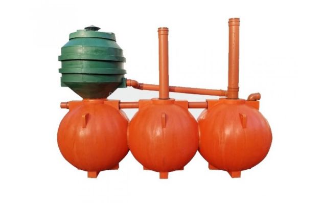 Cтанция биологической очистки Чистовод Эко-6 Шар