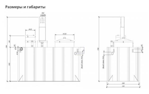 Очистные сооружения Alta Air Master 40